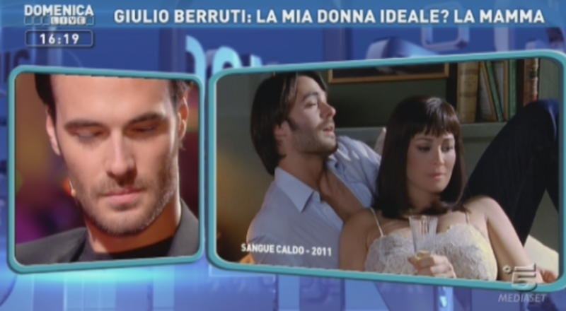 Giulio Berruti a Domenica live